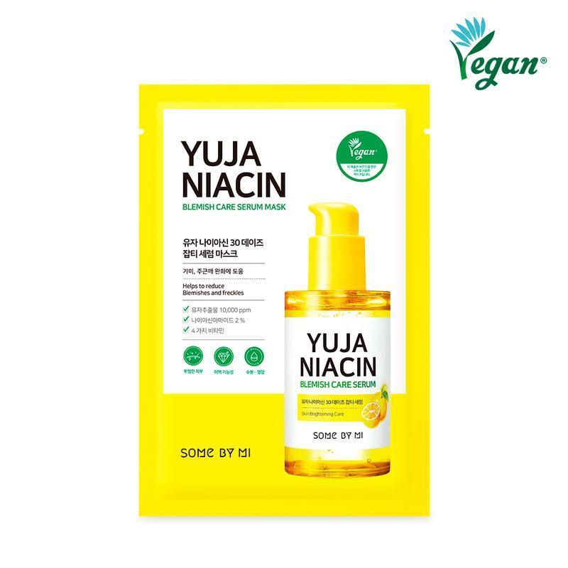 SomeByMi YUJA NIACIN 30 DAYS CARE SERUM MASK X 10EA