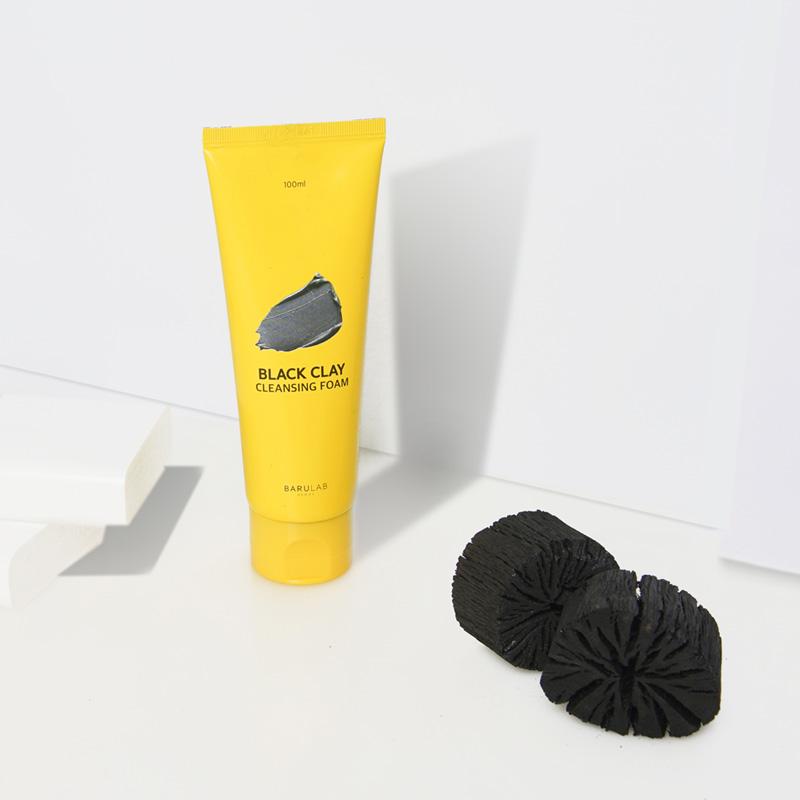 BARULAB BLACK CLAY CLEANSING FOAM 100ml
