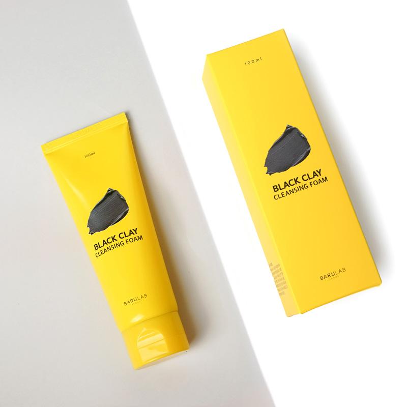 BARULAB BLACK CLAY CLEANSING FOAM 100ml