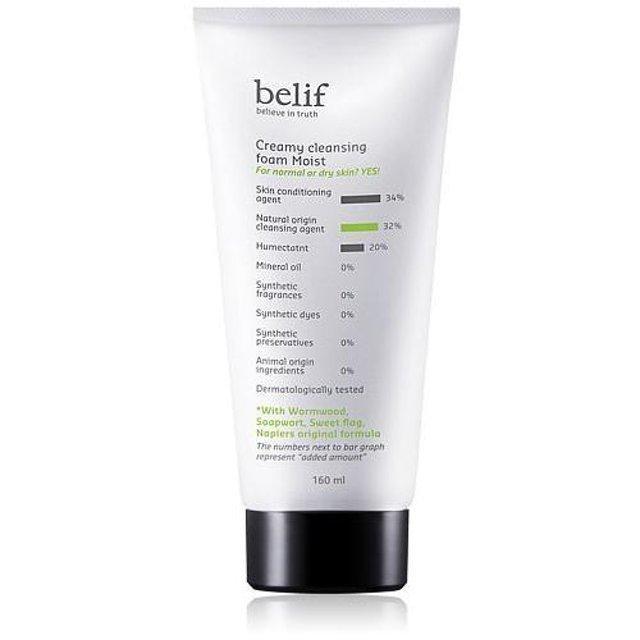 belif Creamy cleansing foam moist 160 ml