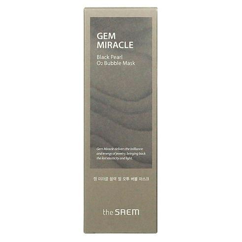 theSAEM Gem Miracle Black Pearl 02 Bubble Mask 105g