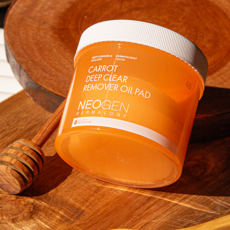 Neogen DERMALOGY CARROT DEEP CLEAR OIL PAD 150ML (60 PADS)