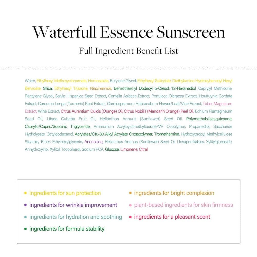 d'Alba Waterful Essence Sunscreen 50ml