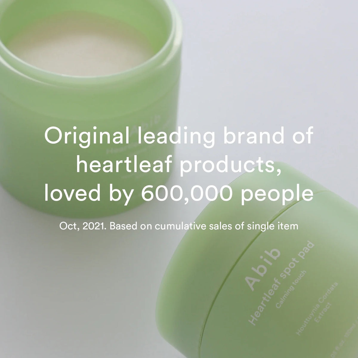 Abib Heartleaf spot pad Calming touch - 150ml. 80 pads