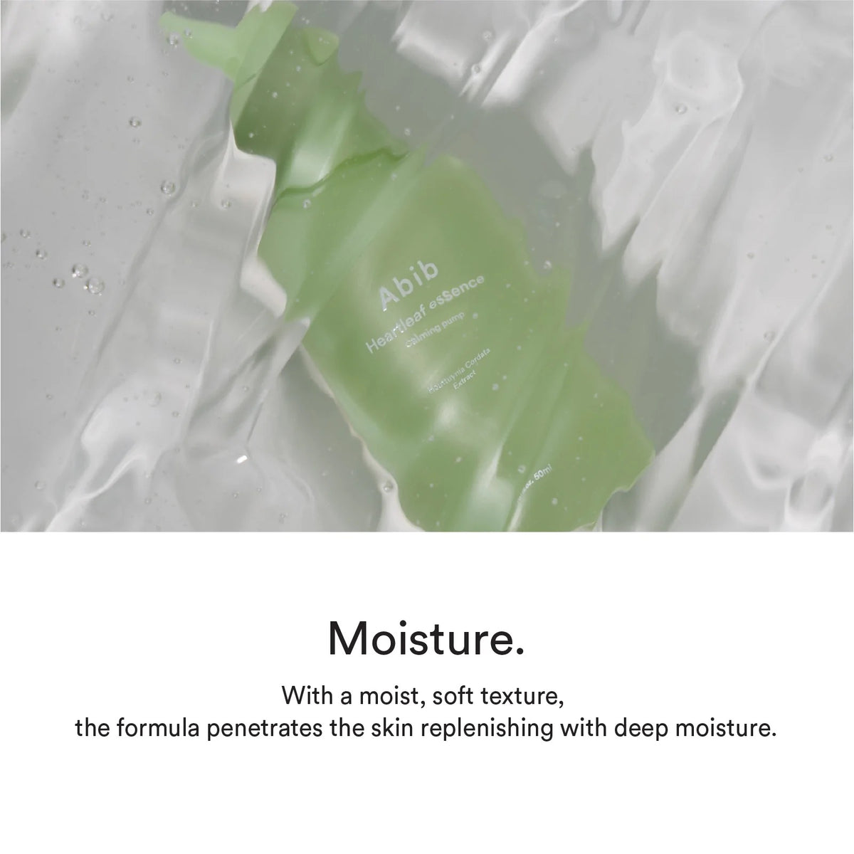 Abib Heartleaf Essence Calming Pump