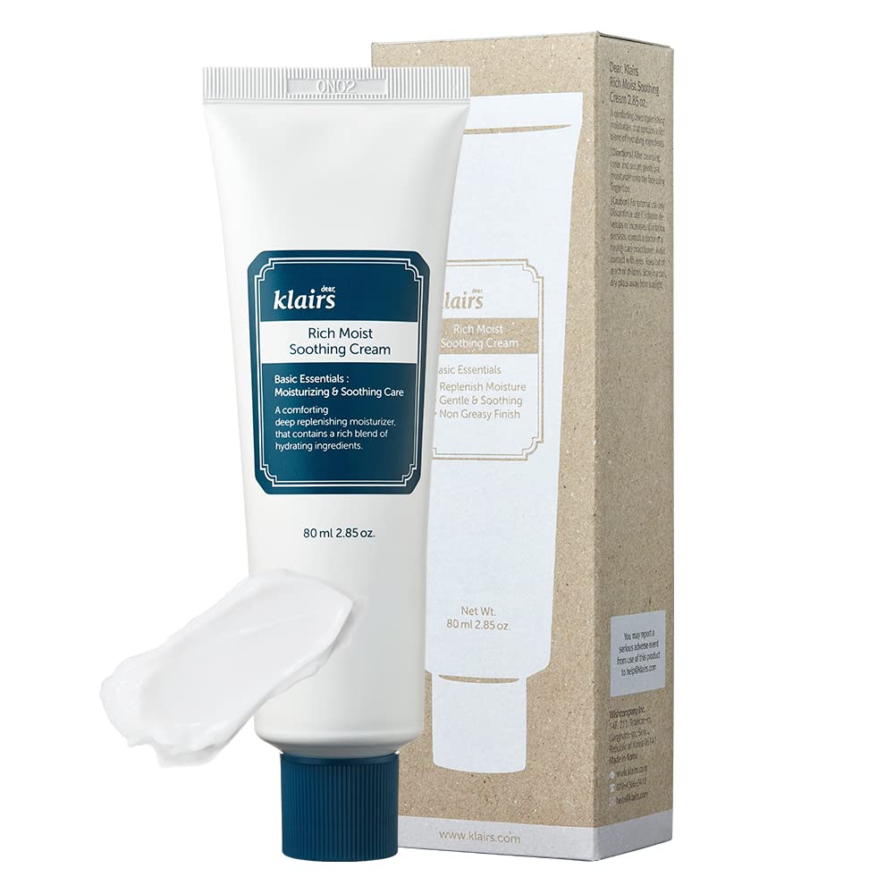 Dear, Klairs Rich Moist Soothing Cream 80ml