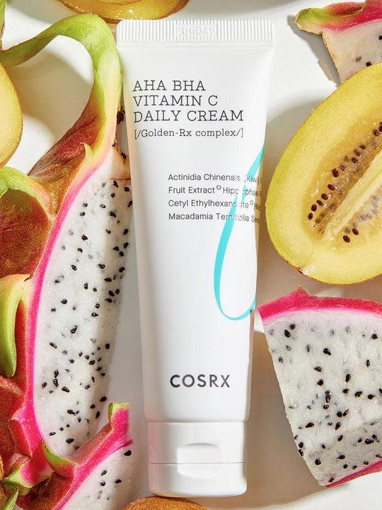 COSRX AHA BHA Refresh Vitamin C Daily Cream