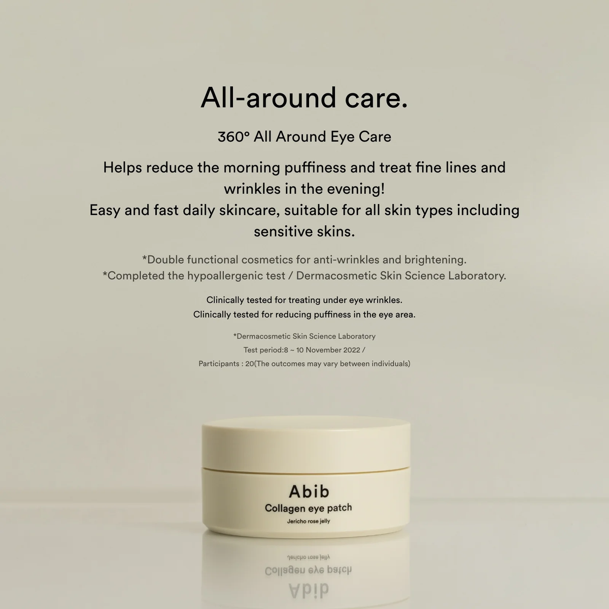 Abib Collagen Eye Patch #Jericho Rose Jelly