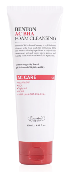 Benton AC BHA Foam Cleansing 120ml