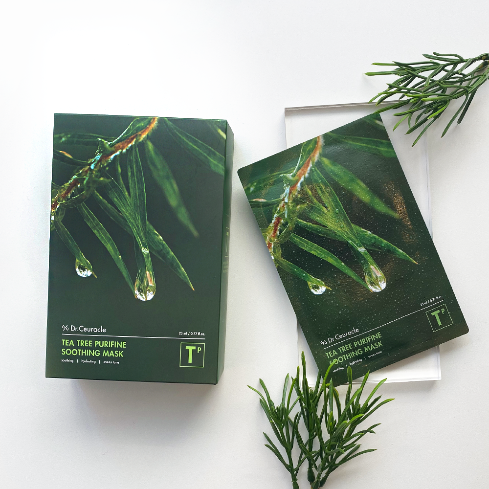 Dr. Ceuracle Tea Tree Purifine Soothing Mask 10ea