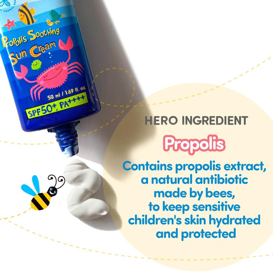 Formal Bee Kids Propolis Soothing Sun Cream SPF50+ PA++++ 50ml