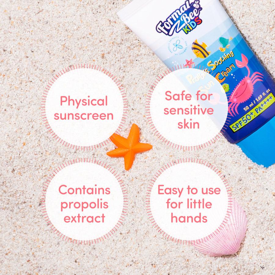 Formal Bee Kids Propolis Soothing Sun Cream SPF50+ PA++++ 50ml