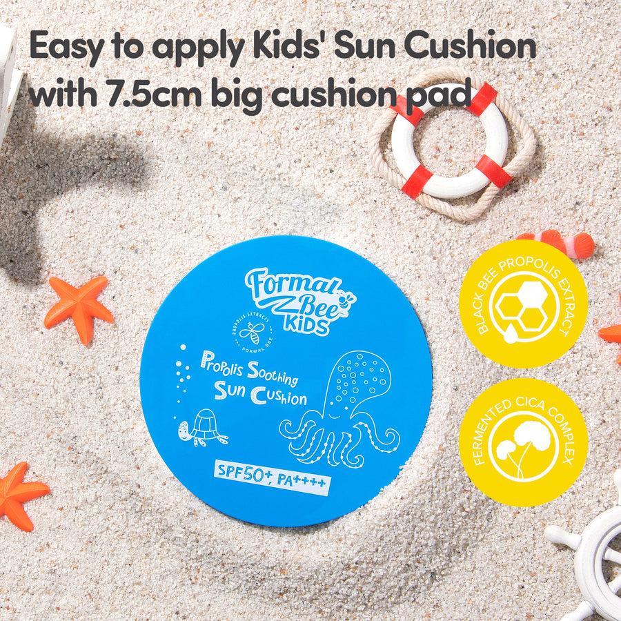 Formal Bee Kids Propolis Soothing Sun Cushion SPF50+ PA++++ 25g