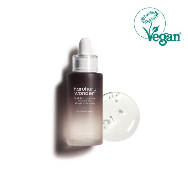 Haruharu Wonder Black Rice Hyaluronic Botanical 2GF Wonderful Ampoule 30ml