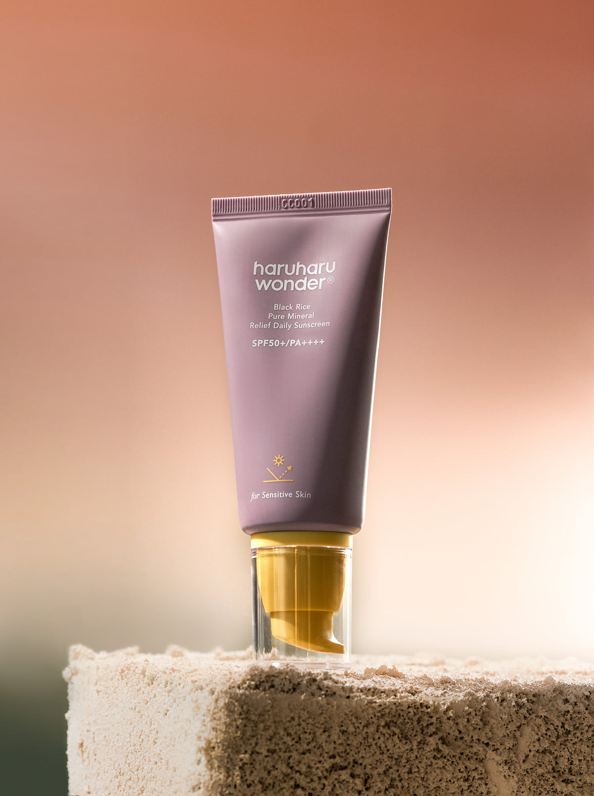 Haruharu Wonder Black Rice Pure Mineral Relief Daily Sunscreen Unscented SPF50+ 50ml