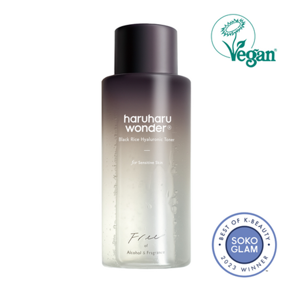 Haruharu Wonder Black Rice Hyaluronic Toner for Sensitive Skin - 3Size