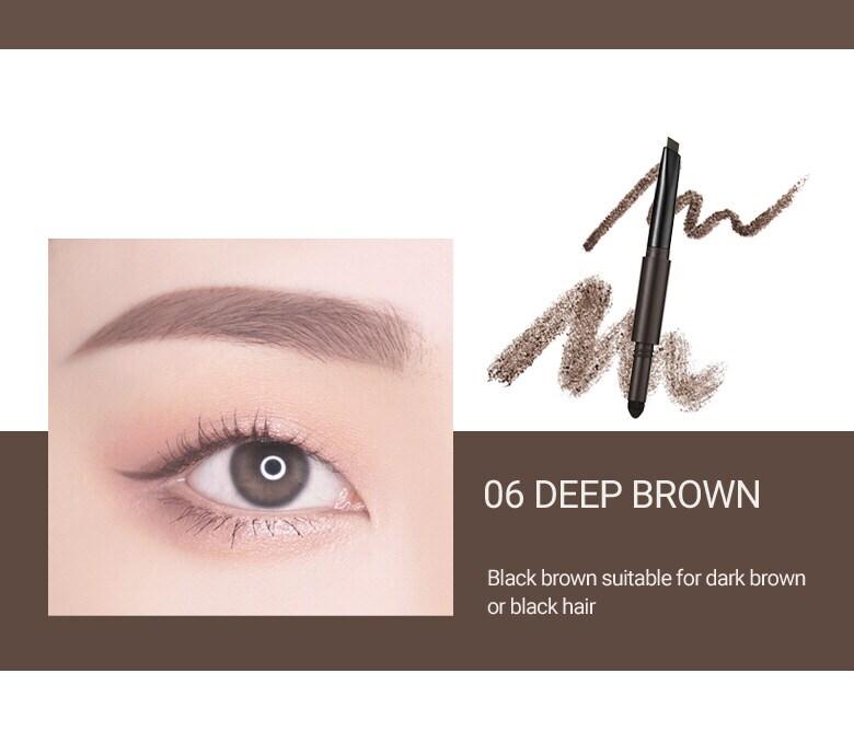 WAKEMAKE Powder Jet Dual Brow 0.75g - #09 Gray Brown