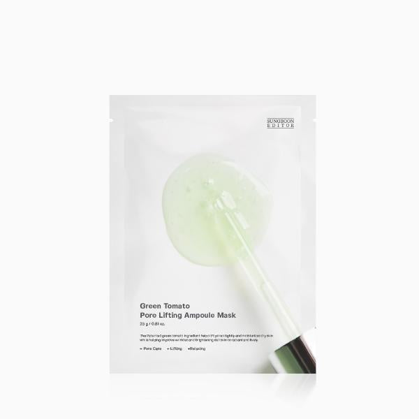 Sungboon Editor Green Tomato Pore Lifting Ampoule Mask 1ea 23g