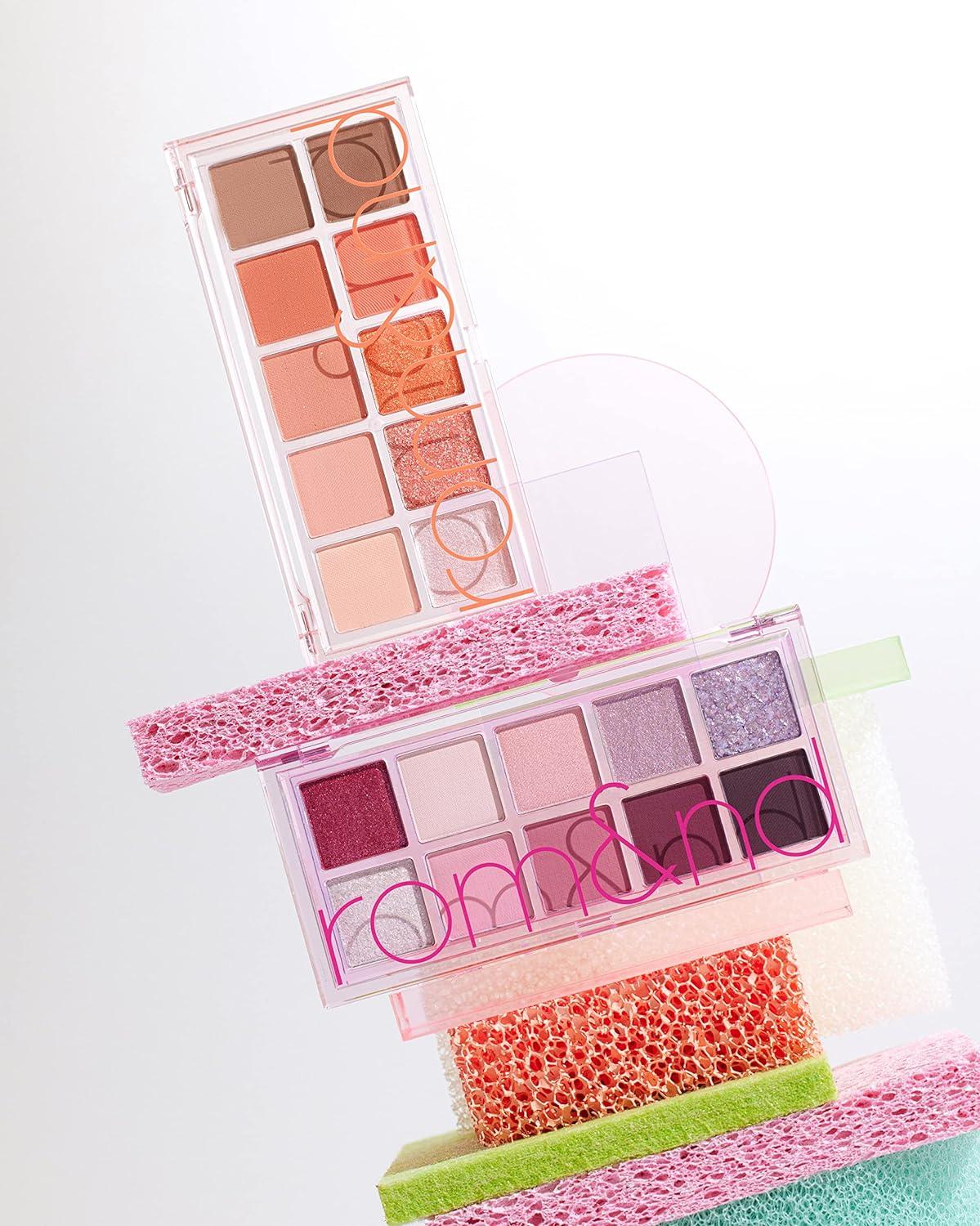 rom&nd Better Than Palette 6g # Energetic bright 08 Peach Dahlia Garden