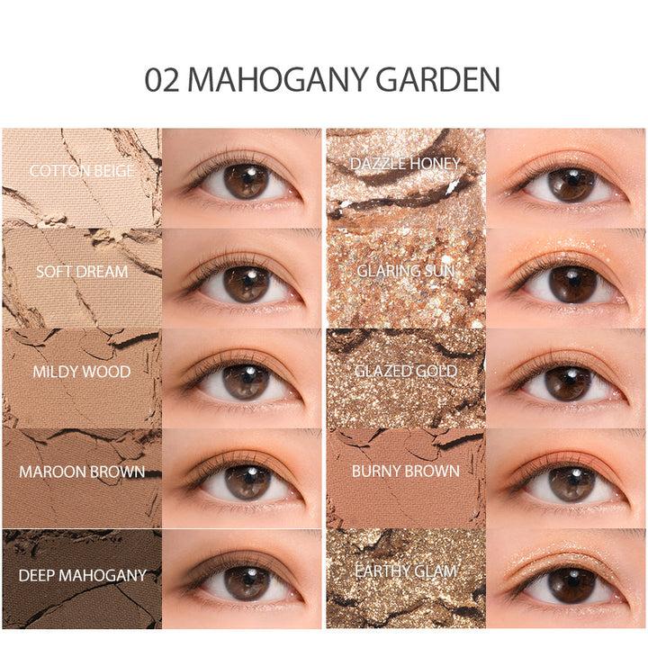 rom&nd Better Than Palette 6g #02 Mahogany Garden
