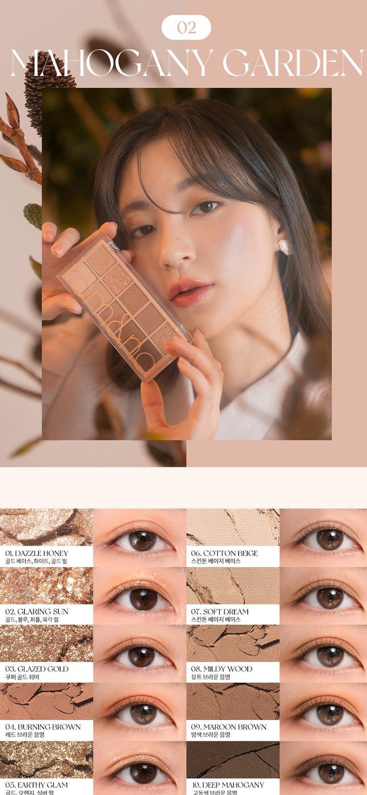 rom&nd Better Than Palette 6g #02 Mahogany Garden