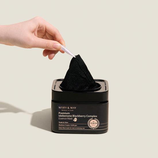Mary&May Premium Idebenone Blackberry Complex Essence Mask 20EA/250g