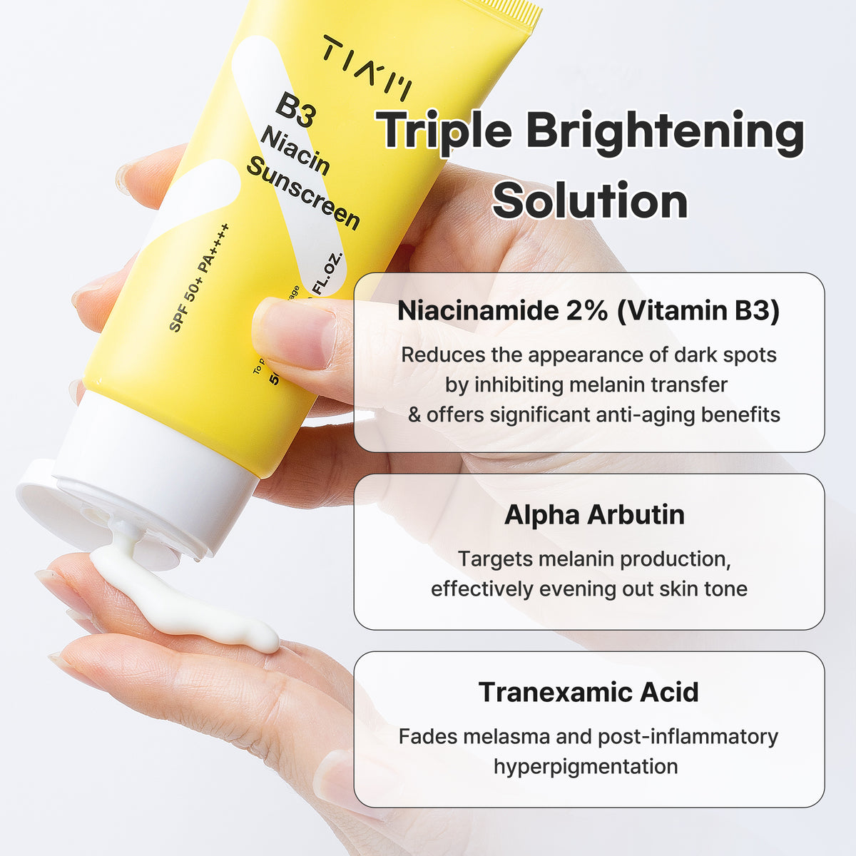 TIAM B3 Niacin Sunscreen 50ml
