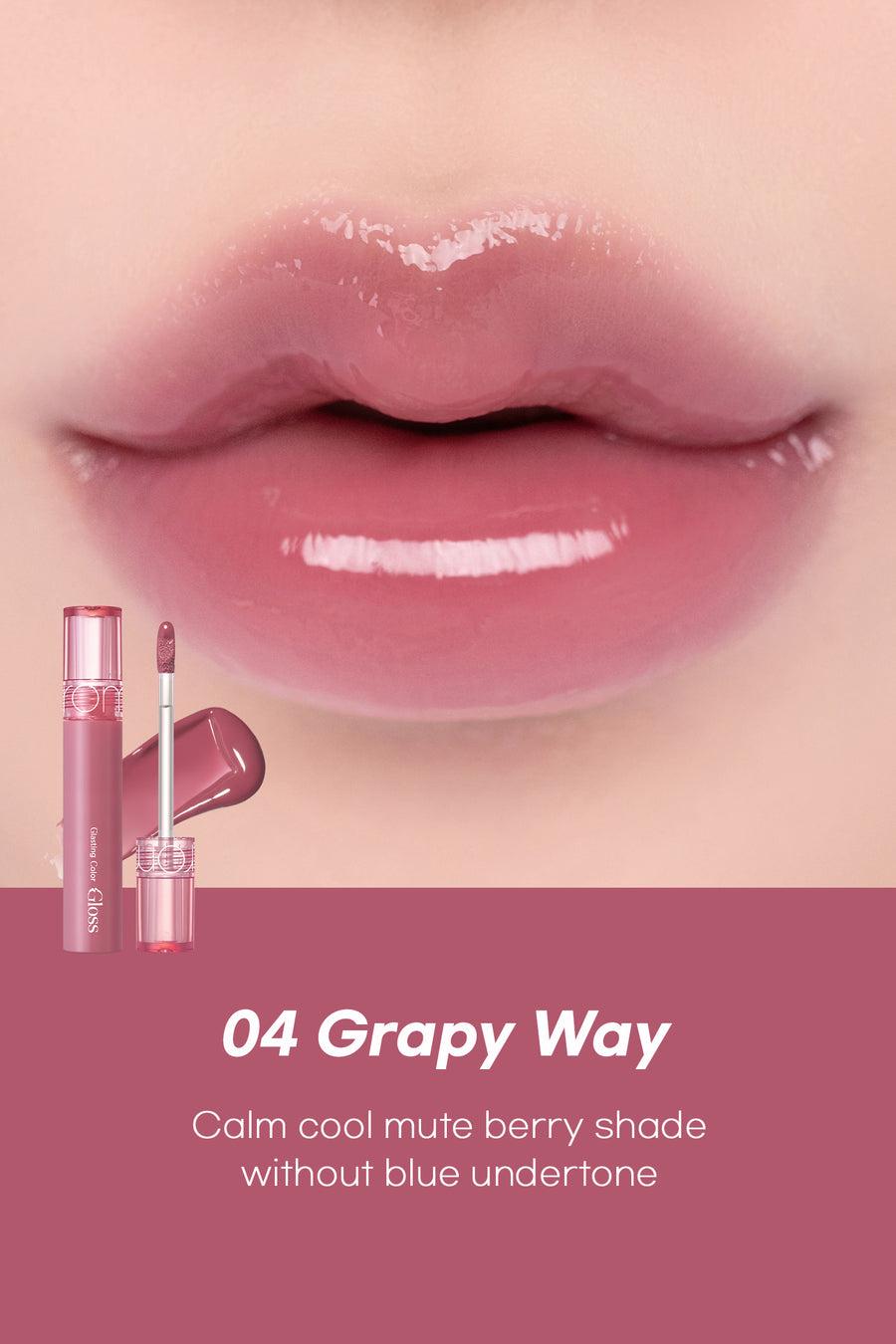 rom&nd Glasting Color Gloss 4g - 01 Peony Ballet