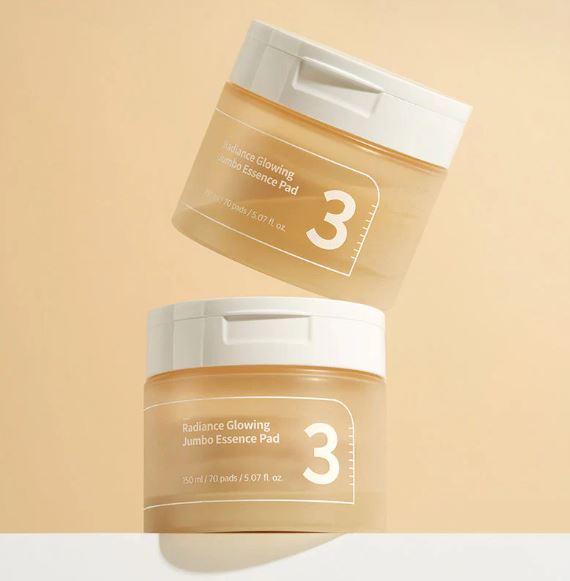 Numbuzin No.3 Radiance Glowing Jumbo Essence Pad 70Pads 150ml