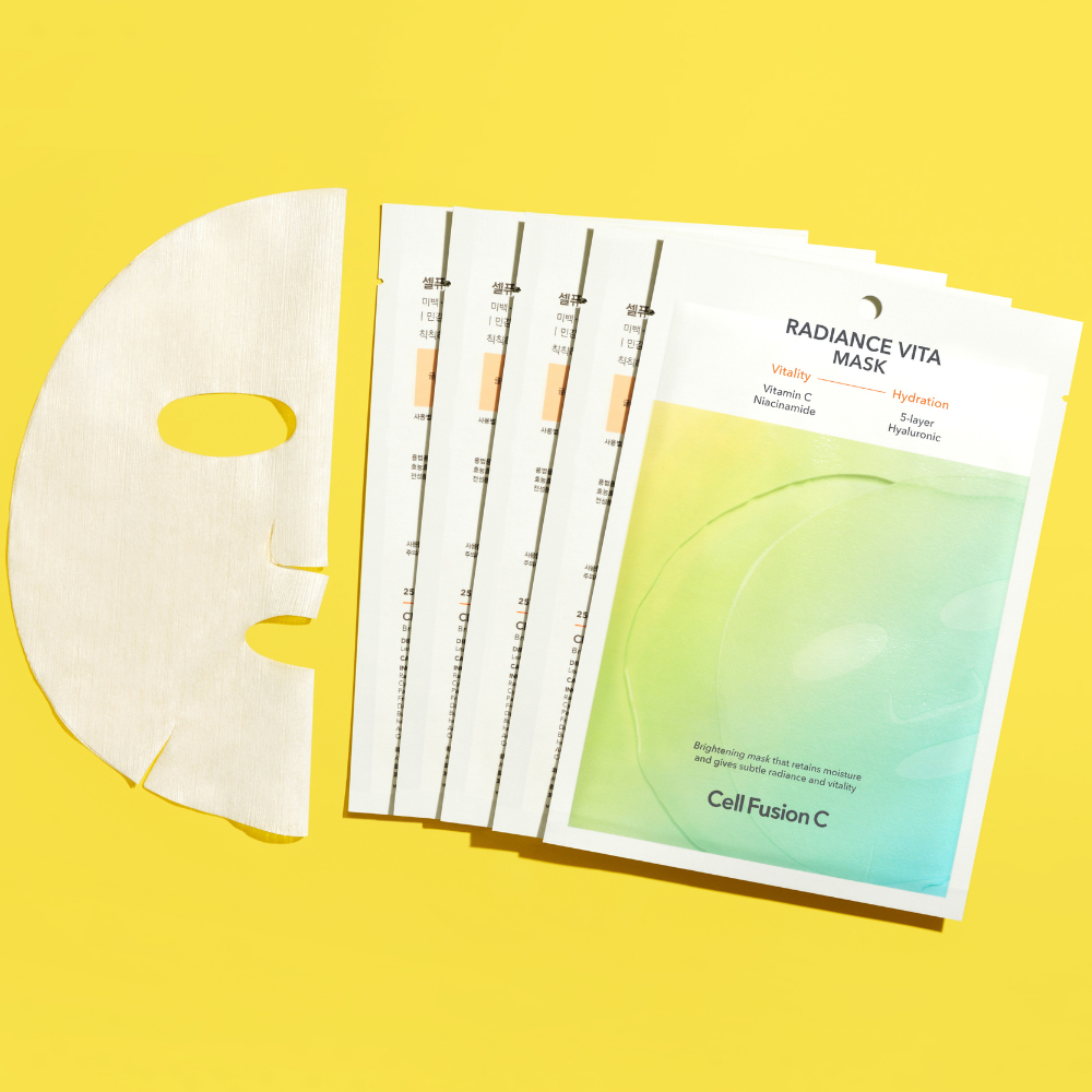 CellFusionC Radiance Vita Masks (5 sheets)