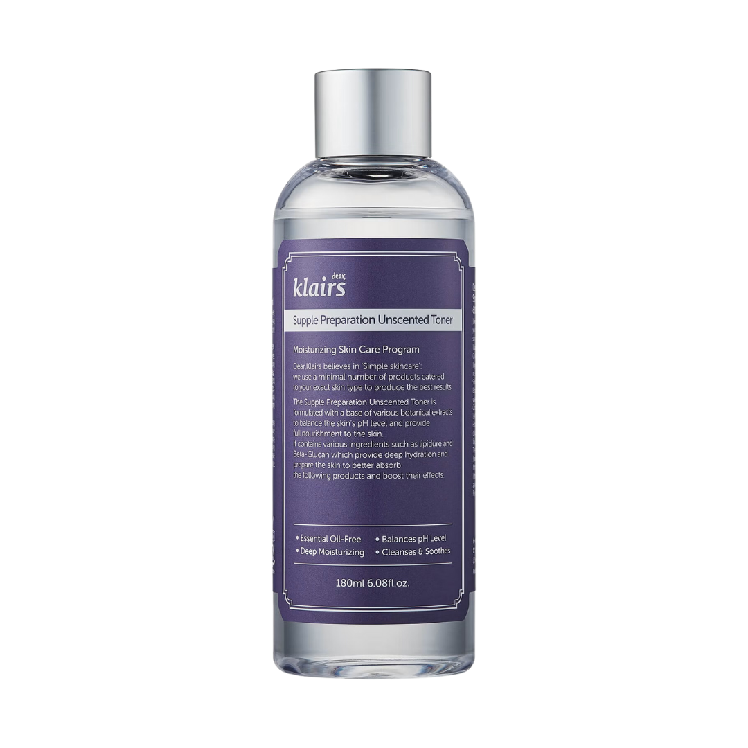Dear, Klairs Supple Preparation Unscented Toner 180ml