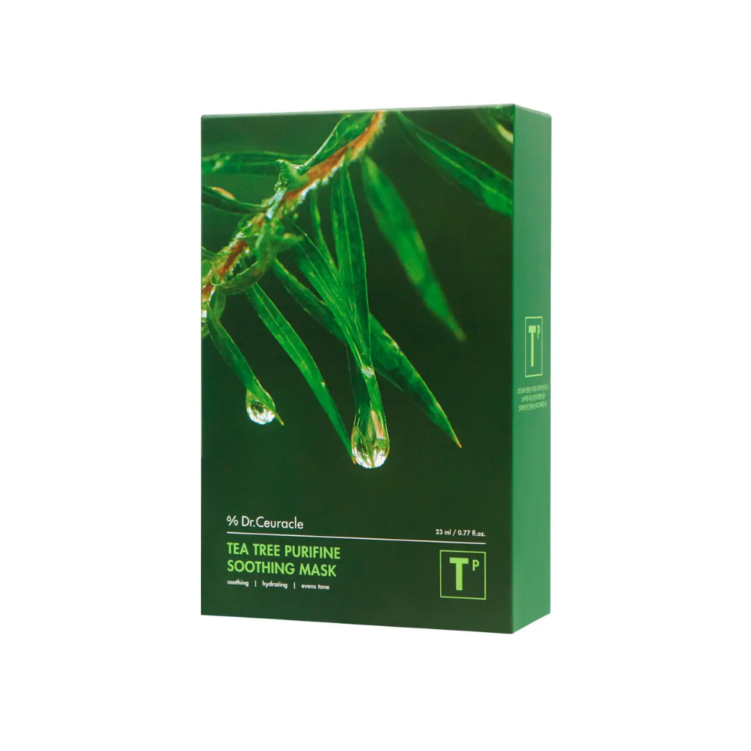 Dr. Ceuracle Tea Tree Purifine Soothing Mask 10ea