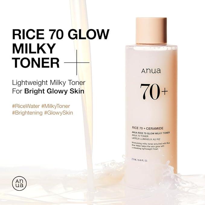 Anua Rice 70 Glowy Milky Toner