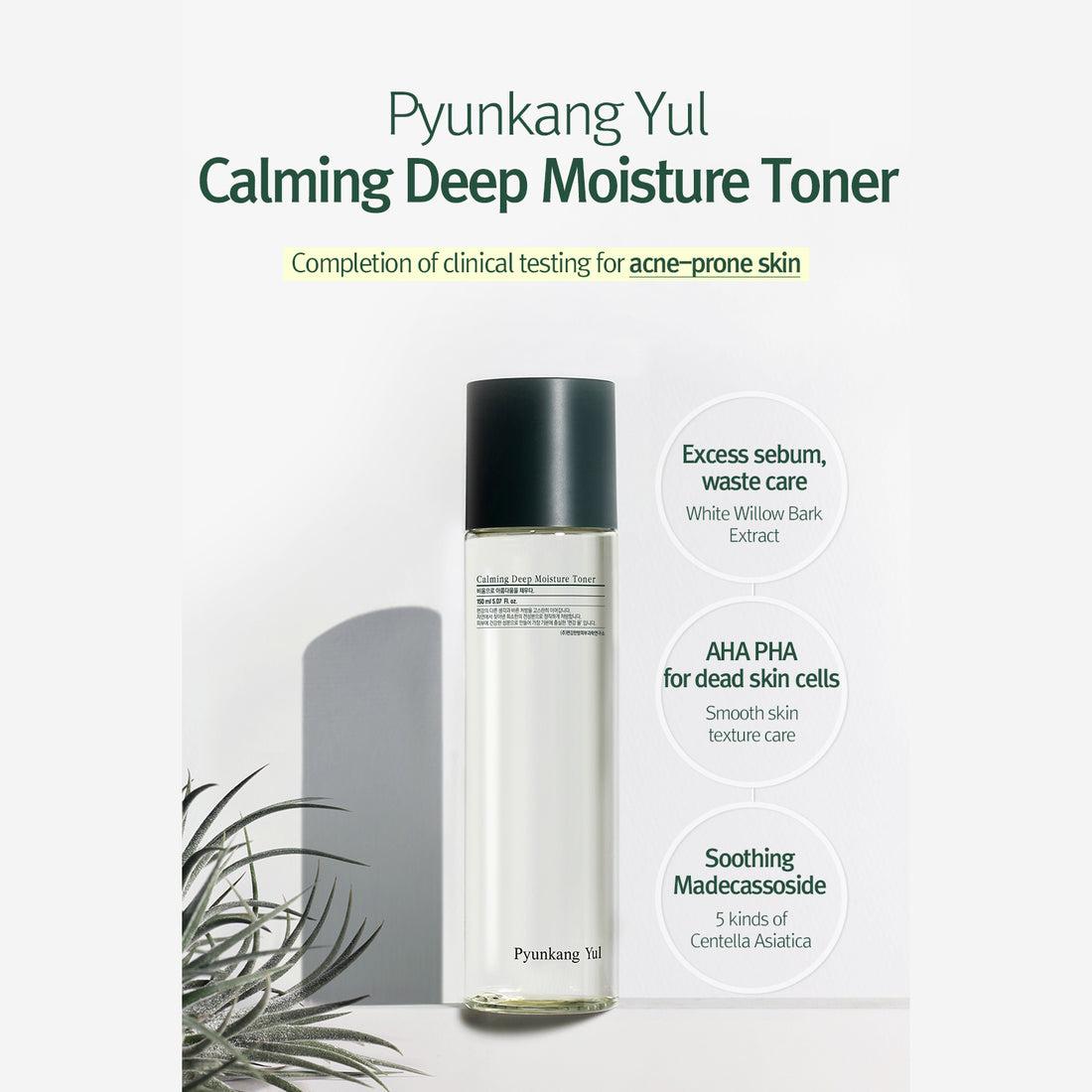 Pyunkang Yul Calming Deep Moisture Toner - 2 Size