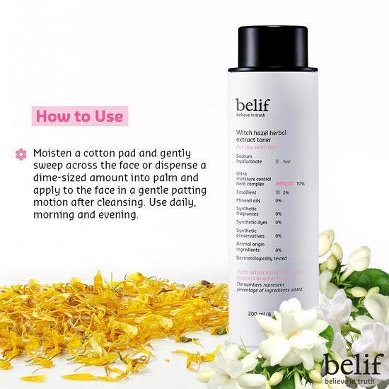 belif Witch hazel herbal extract toner 200 ml