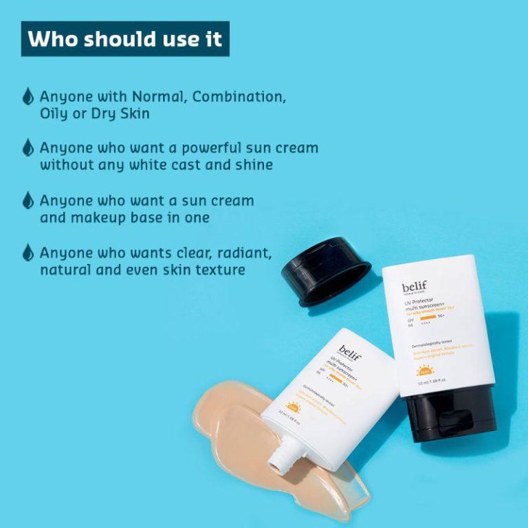 belif UV protector multi sunscreen+ 50 ml