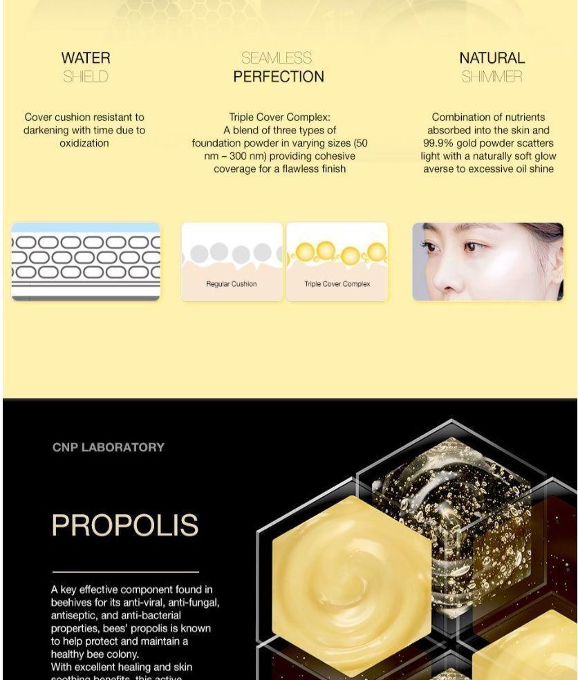 CNP Laboratory Propolis Ampule In Cushion -No.23 X2ea