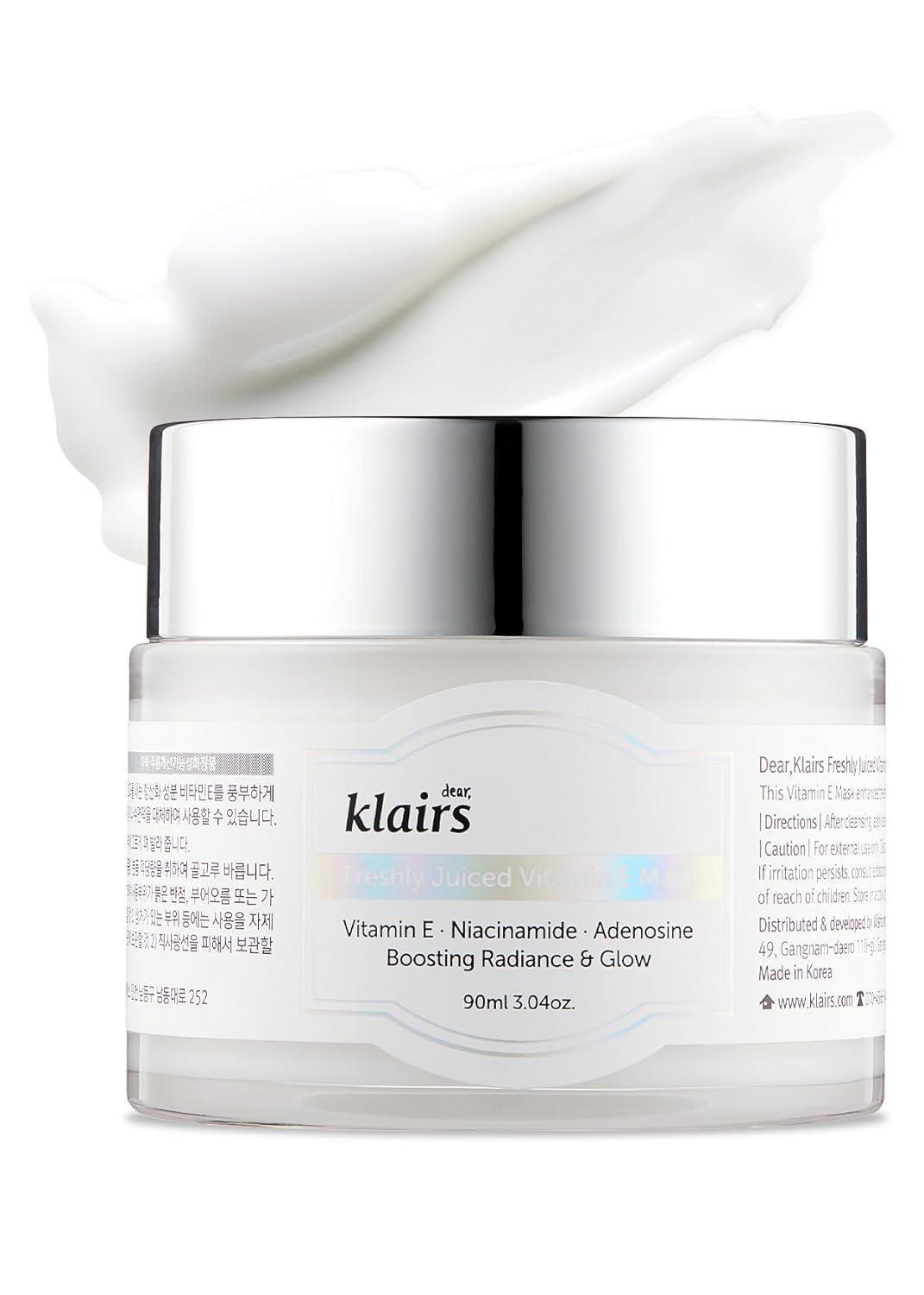 Dear, Klairs Freshly Juiced Vitamin E Mask 90ml