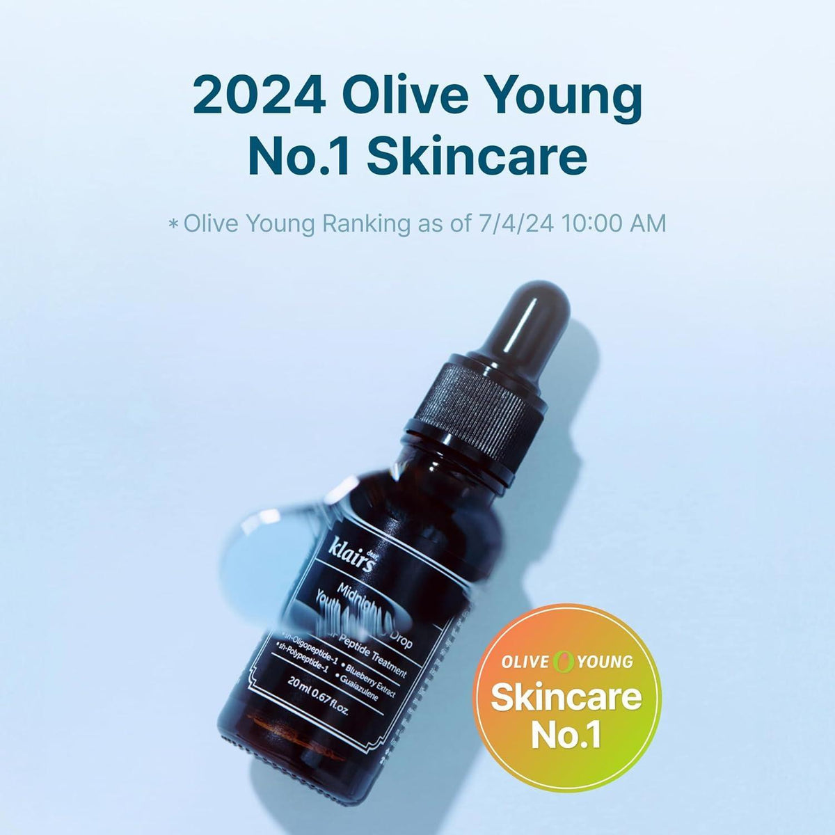 Dear, Klairs Midnight Blue Youth Activating Drop 20ml