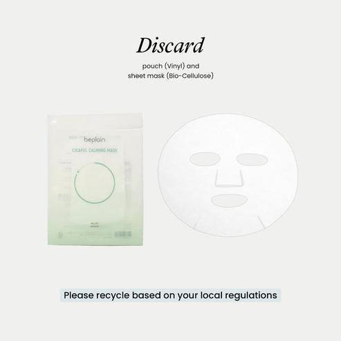 Beplain Cicaful Calming Mask 10pcs