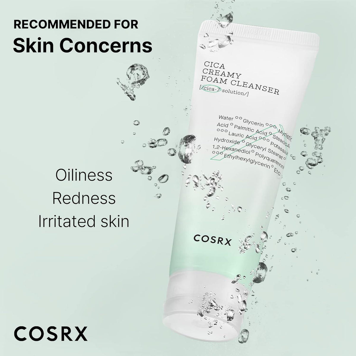COSRX Pure Fit CICA Creamy Foam Cleanser