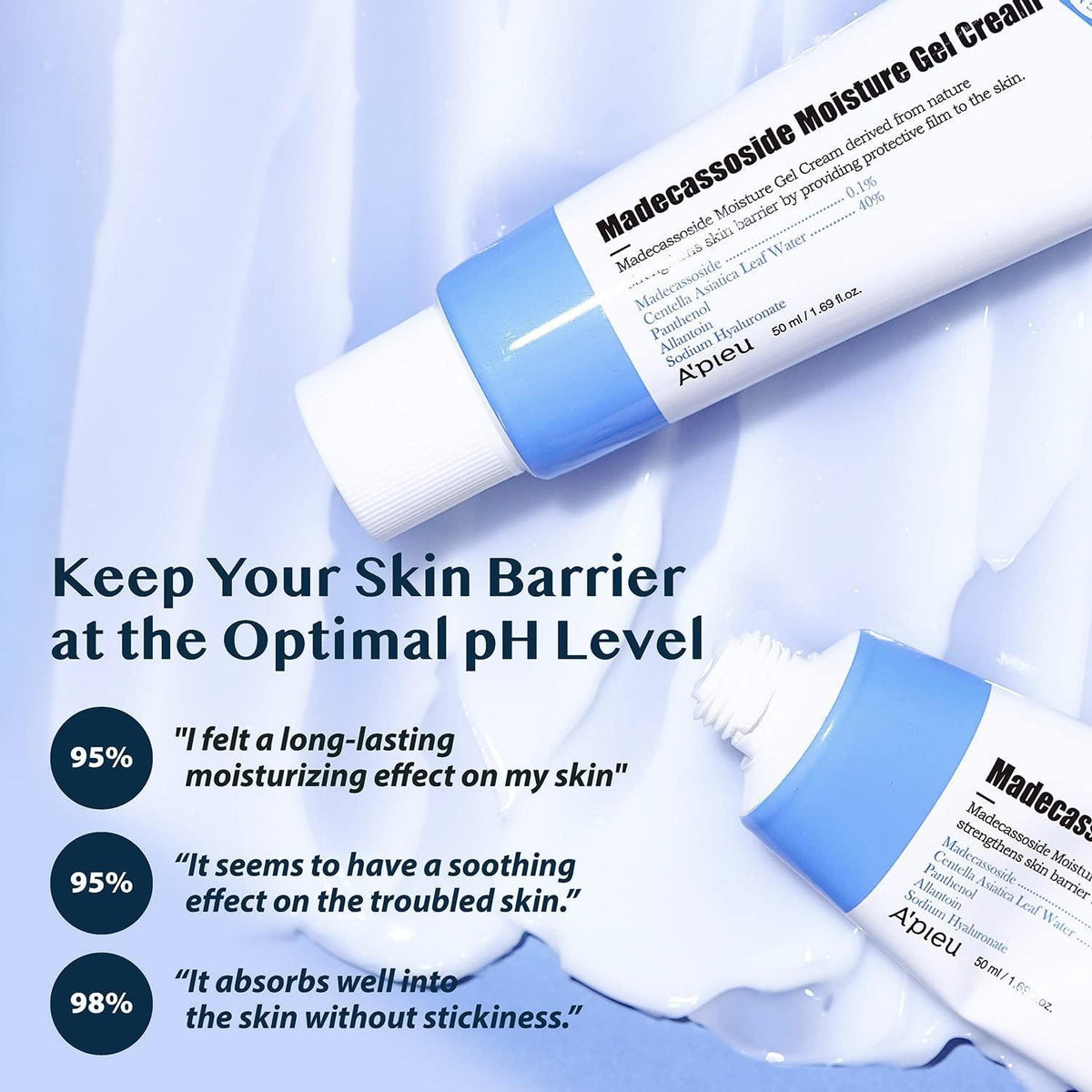 A'PIEU MADECASSOSIDE MOISTURE GEL CREAM 50ML