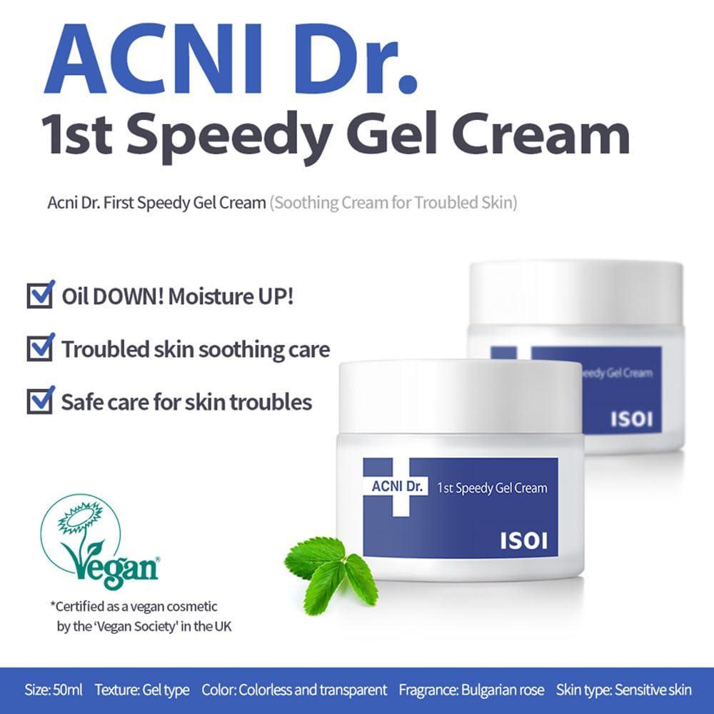 isoi Acni Dr. 1st Speedy Gel Cream 50ml