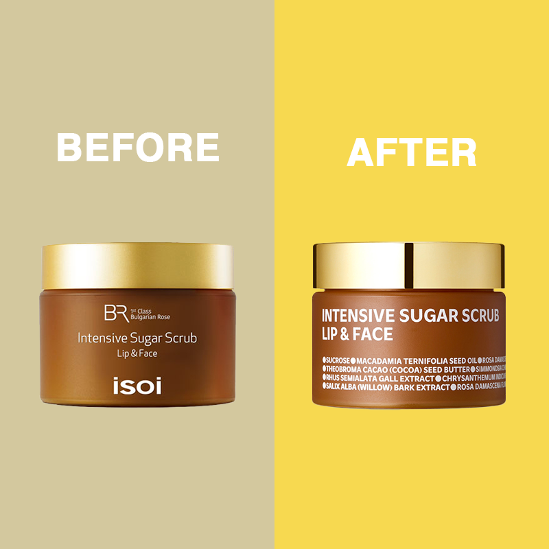 isoi Bulgarian Rose Intensive Sugar Scrub Lip&Face 60g