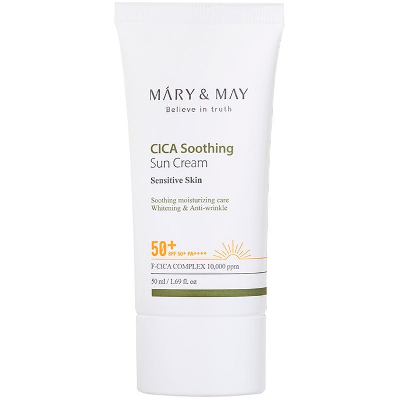 Mary&May CICA Soothing Sun Cream SPF50+ PA++++ - 50ml