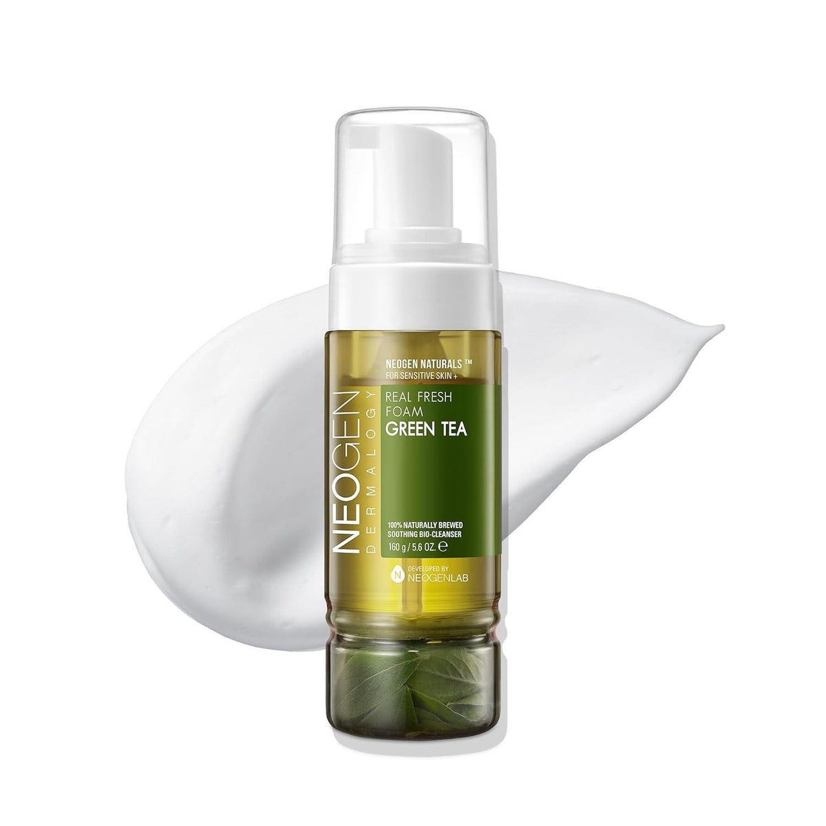 Neogen DERMALOGY REAL FRESH FOAM CLEANSER GREEN TEA 160G