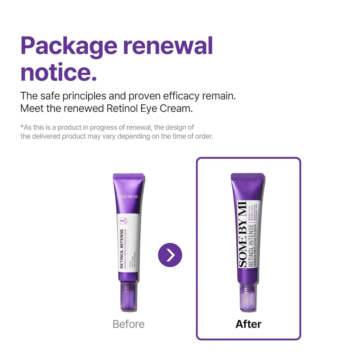 SomeByMi Retinol Intense Advanced Triple Action Eye Cream 30ml