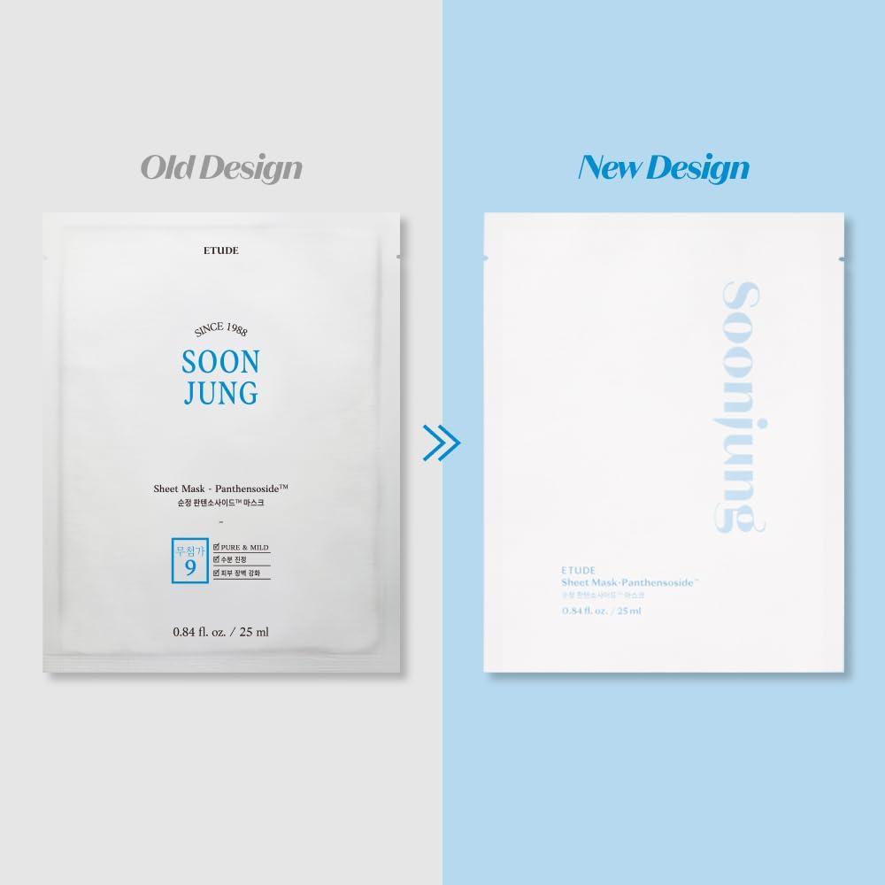 Etude House SoonJung Mask Panthensoside 10 sheets