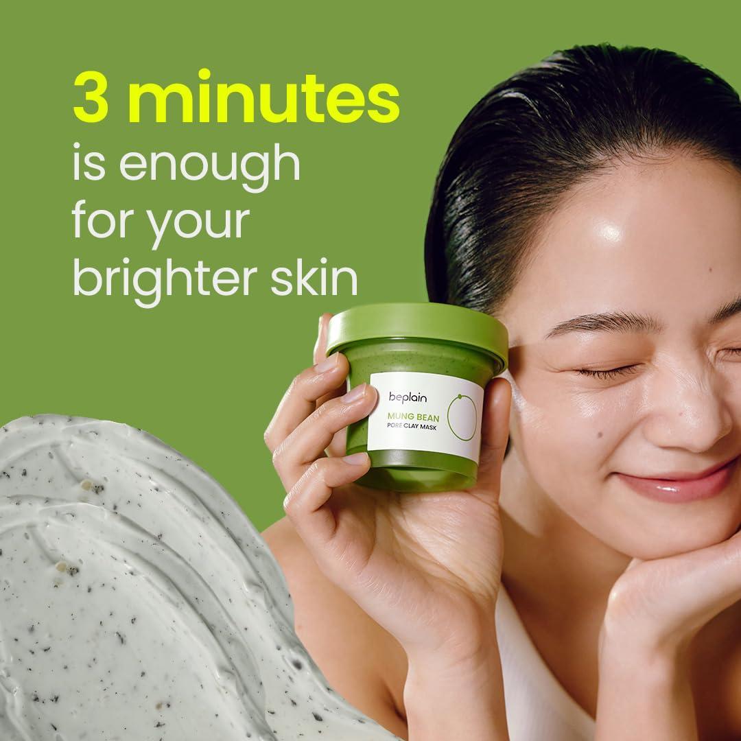 Beplain Mung Bean Pore Clay Mask 120ml