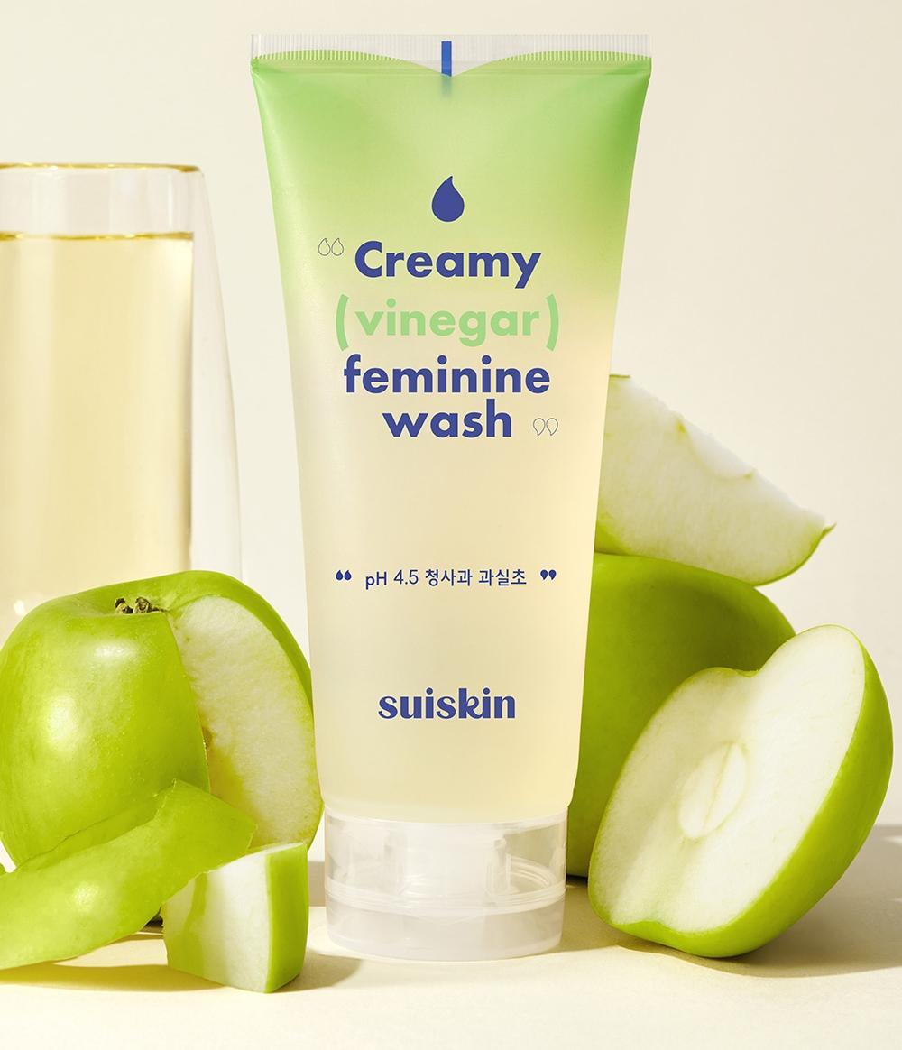 Suiskin Creamy (vinegar) Feminine Wash 200ml